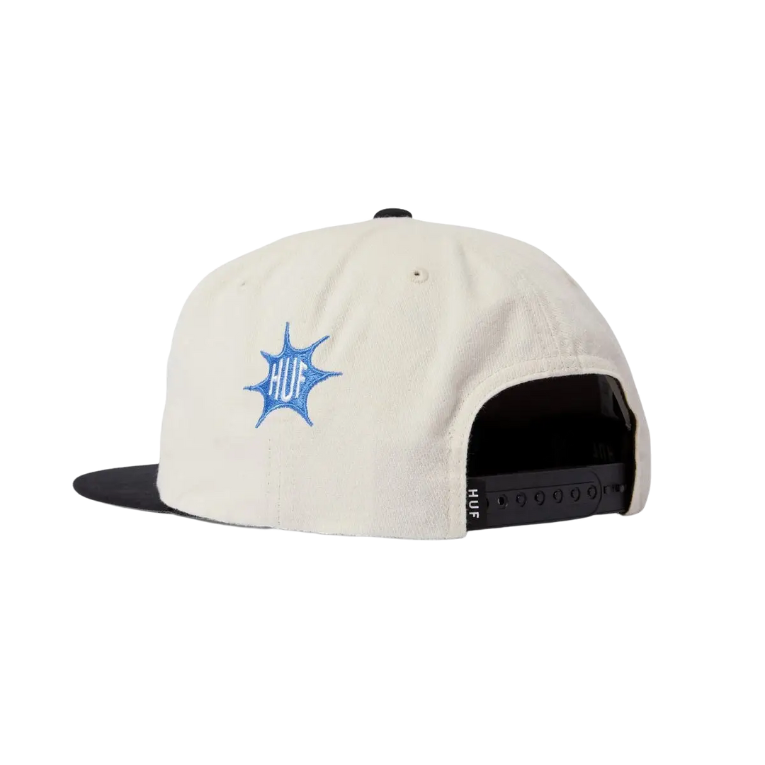 HUF Distorted Snapback Hat 