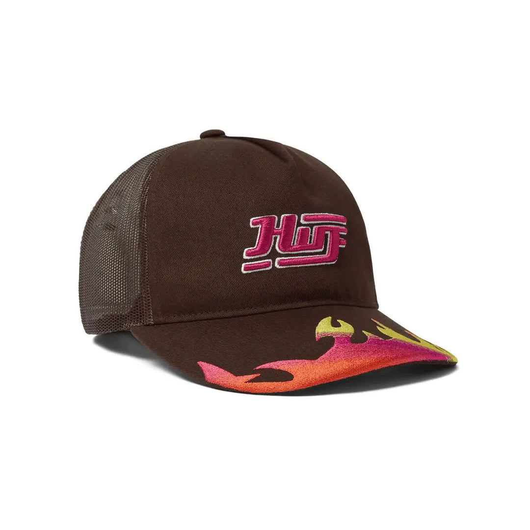 HUF Exhaust Trucker Hat Bison 