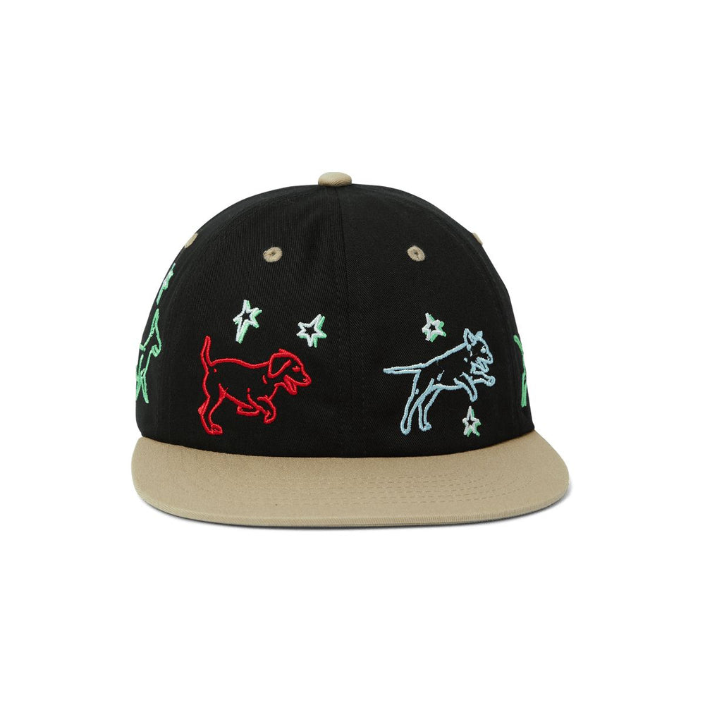 HUF Fetch 6 Panel Snapback Hat 