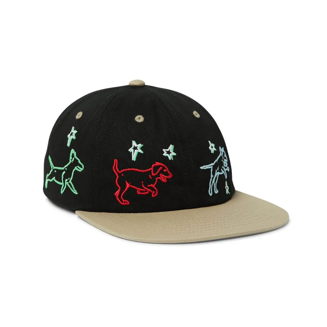 HUF Fetch 6 Panel Snapback Hat 