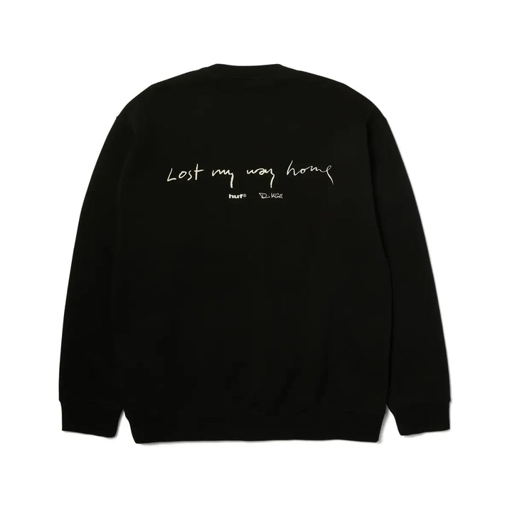 HUF Lost My Way Home Crewneck Sweatshirt
