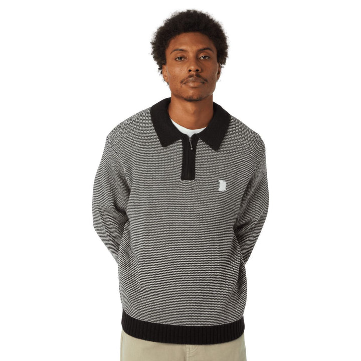 HUF Megablast Two Tone Waffle Sweater 