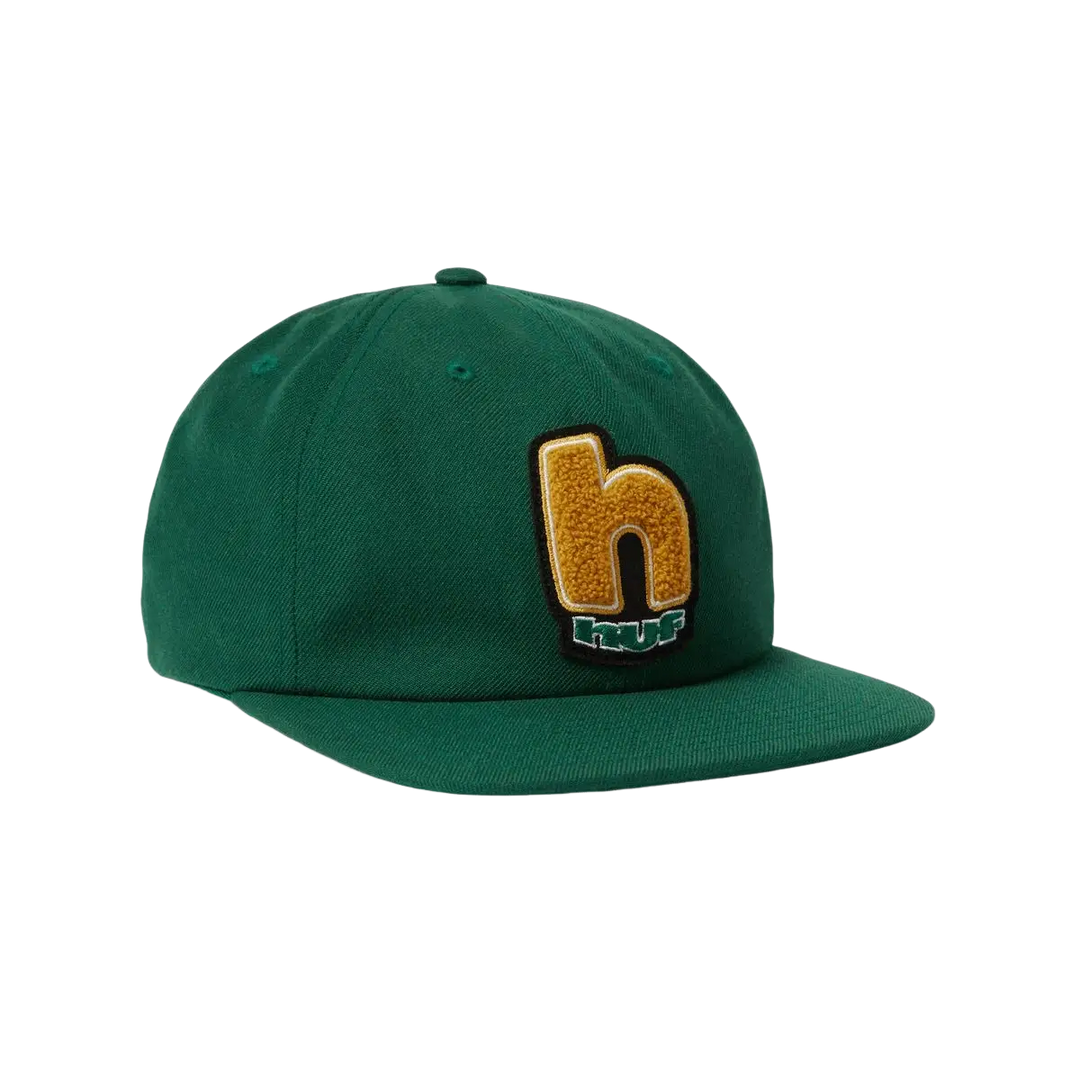 HUF Moab H 6 Panel Hat Forest Green 