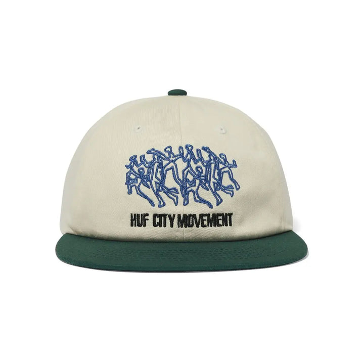 HUF Movement 6-Panel Snapback Hat 