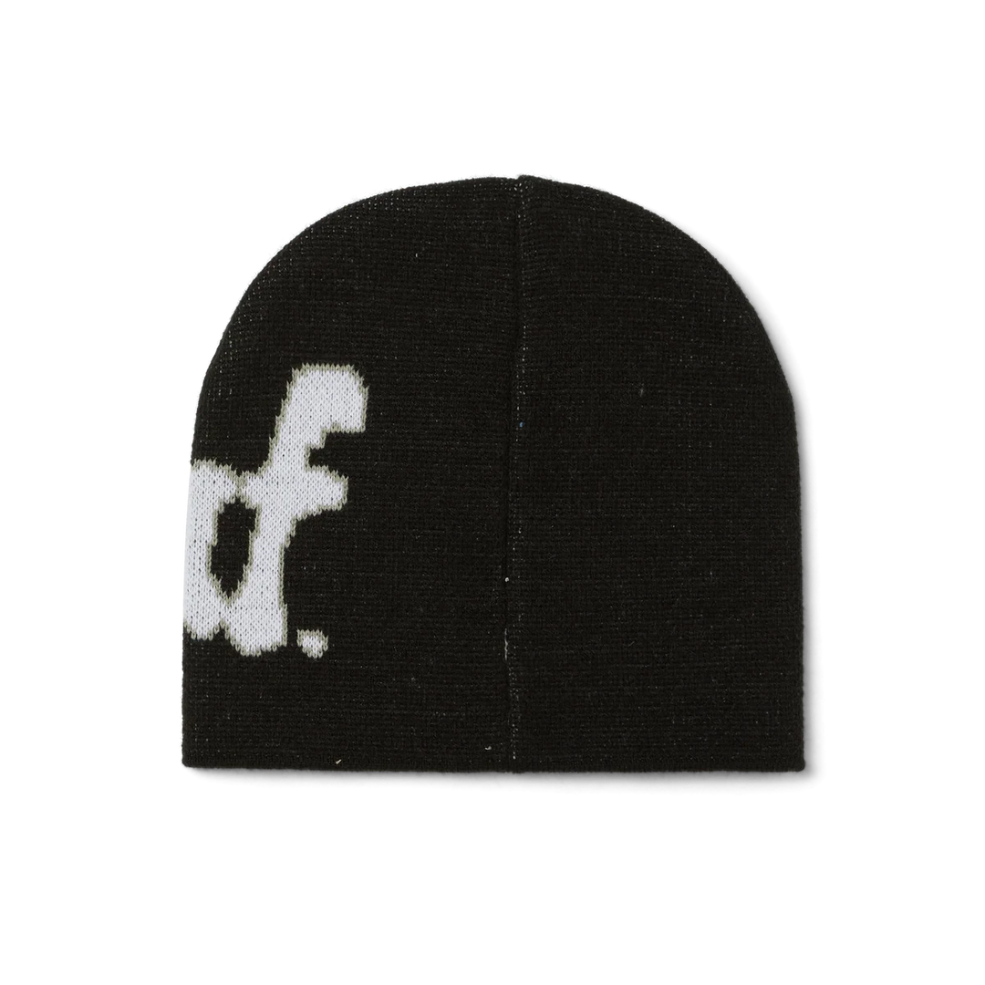 HUF Noble Skull Beanie Black 
