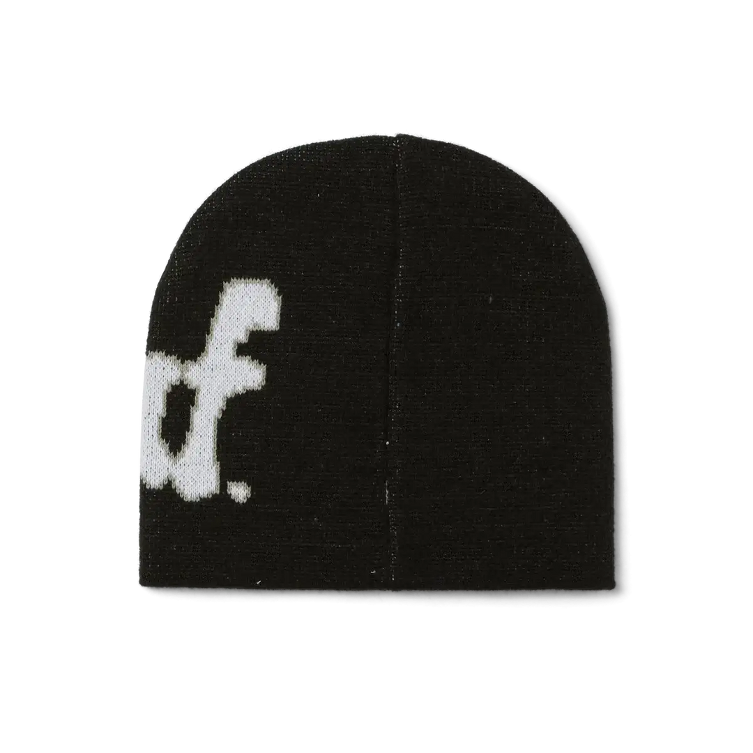 HUF Noble Skull Beanie Black 