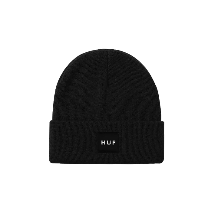 HUF Set Box Beanie - Black - ABEANIE
