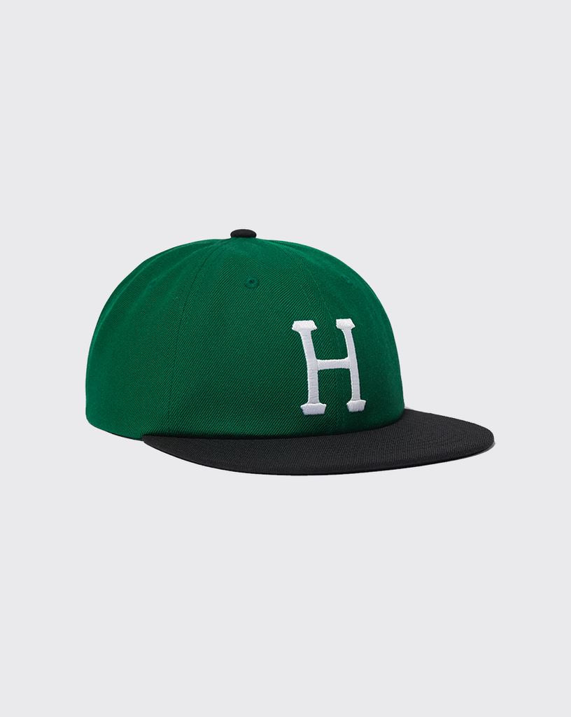 HUF Set Classic H 6 Panel Hat Green 