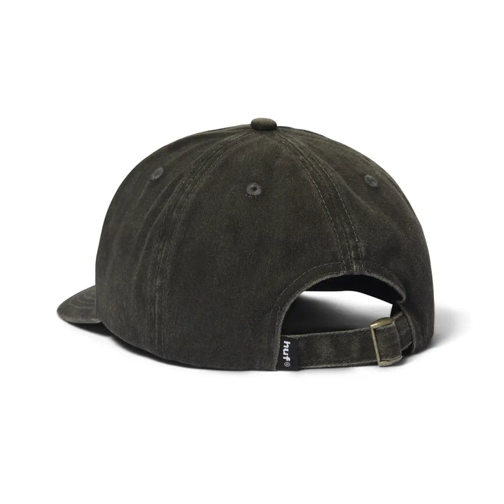 HUF Sol Denim 6 Panel Curved Visor Washed Hat