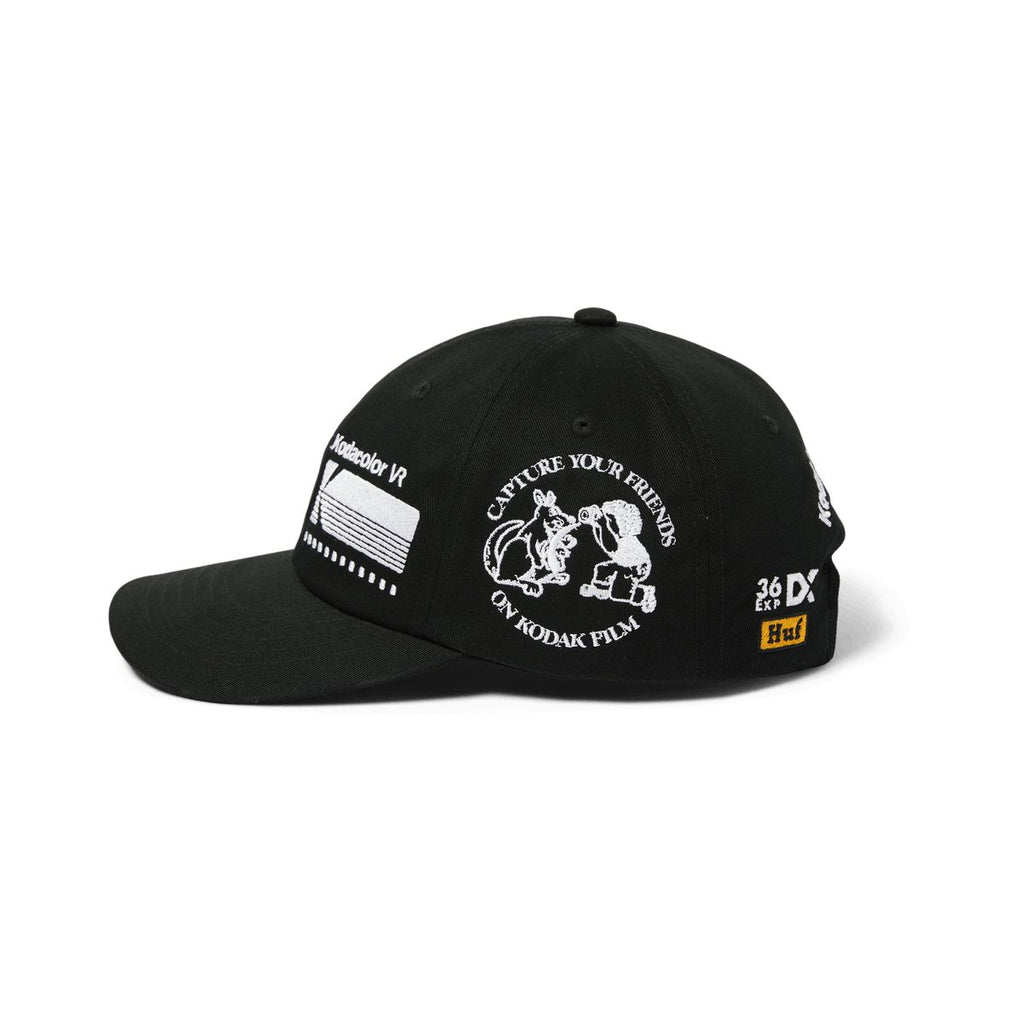 HUF x Kodak Snapback Hat Black 