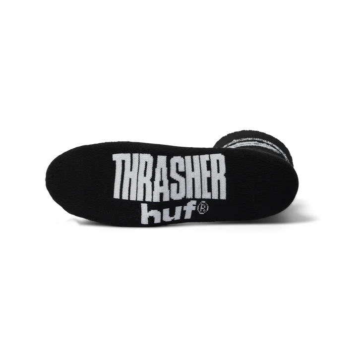 HUF x Thrasher Logo Socks