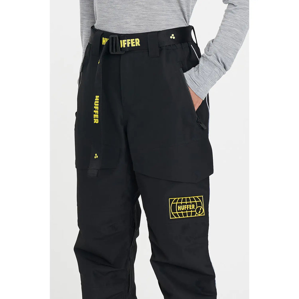 Huffer Womens M1 Snow Pants - Black / 8