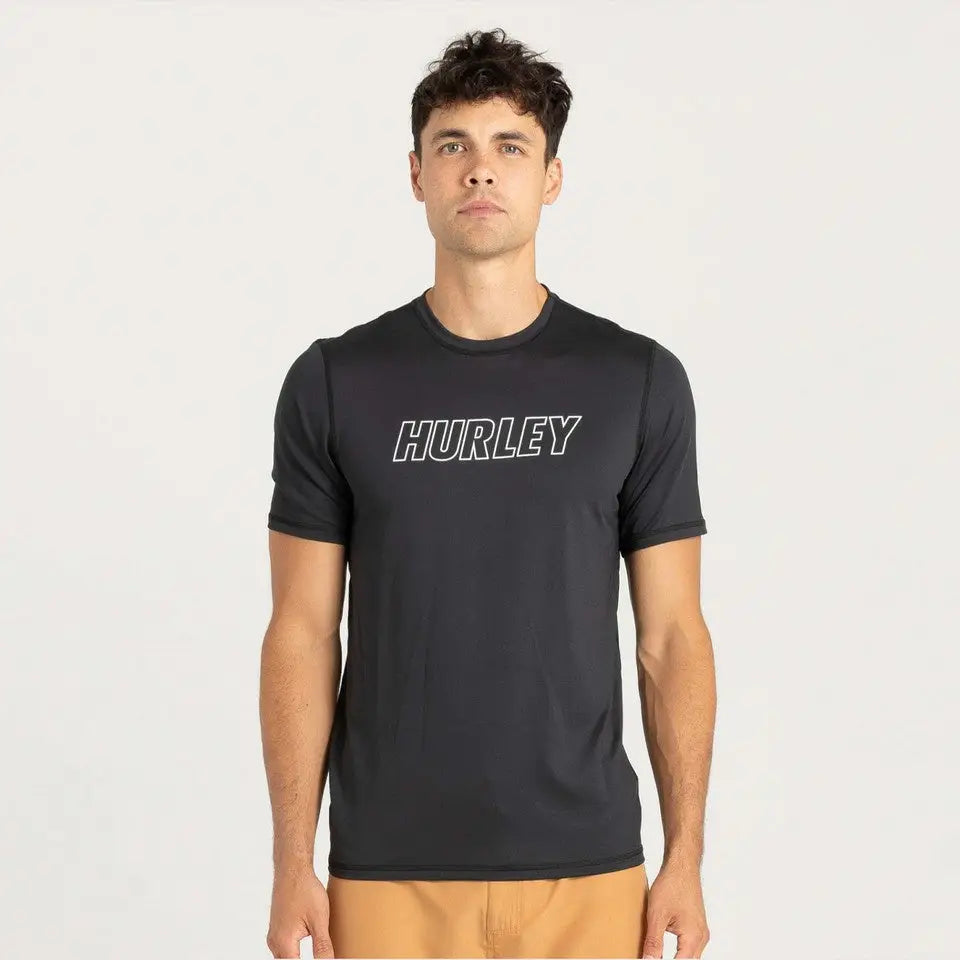 Hurley Fastlane Outline Surf Shirt Rashie 
