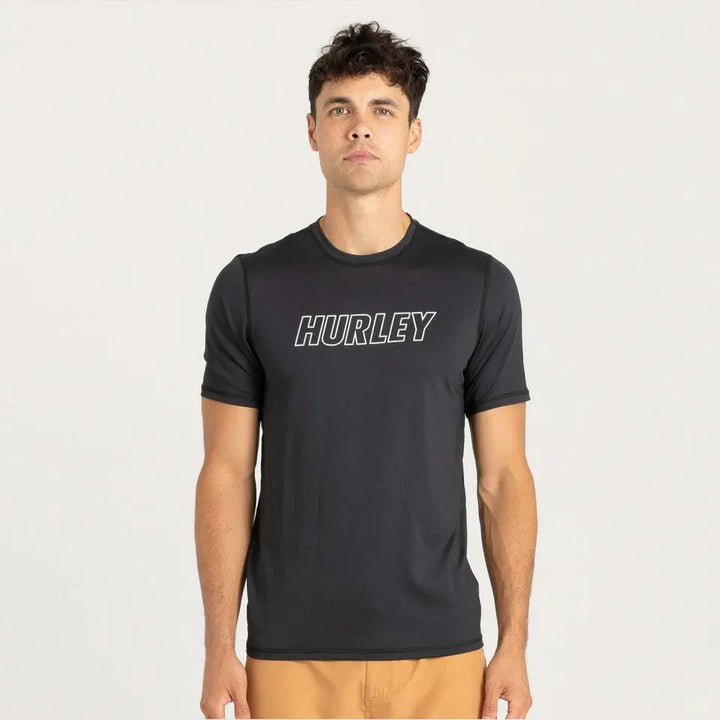 Hurley Fastlane Outline Surf Shirt Rashie 