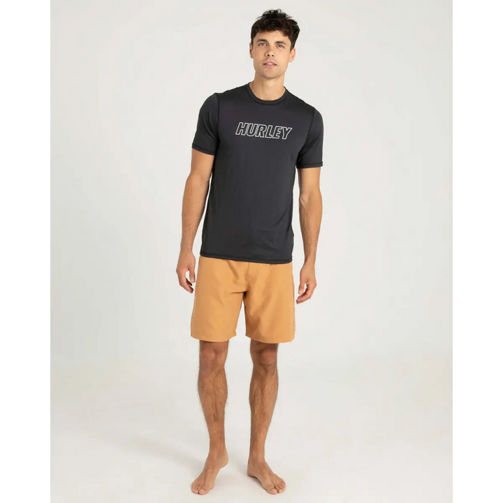 Hurley Fastlane Outline Surf Shirt Rashie 
