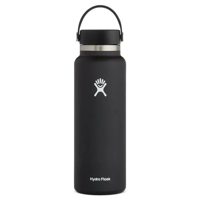 Hydro Flask 1.18L Wide Mouth Drink Bottle BLACK 
