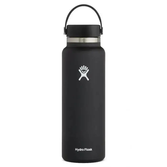 Hydro Flask 1.18L Wide Mouth Drink Bottle BLACK 