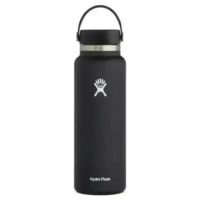 Hydro Flask 1.18L Wide Mouth Drink Bottle BLACK 