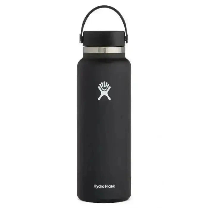 Hydro Flask 1.18L Wide Mouth Drink Bottle BLACK 