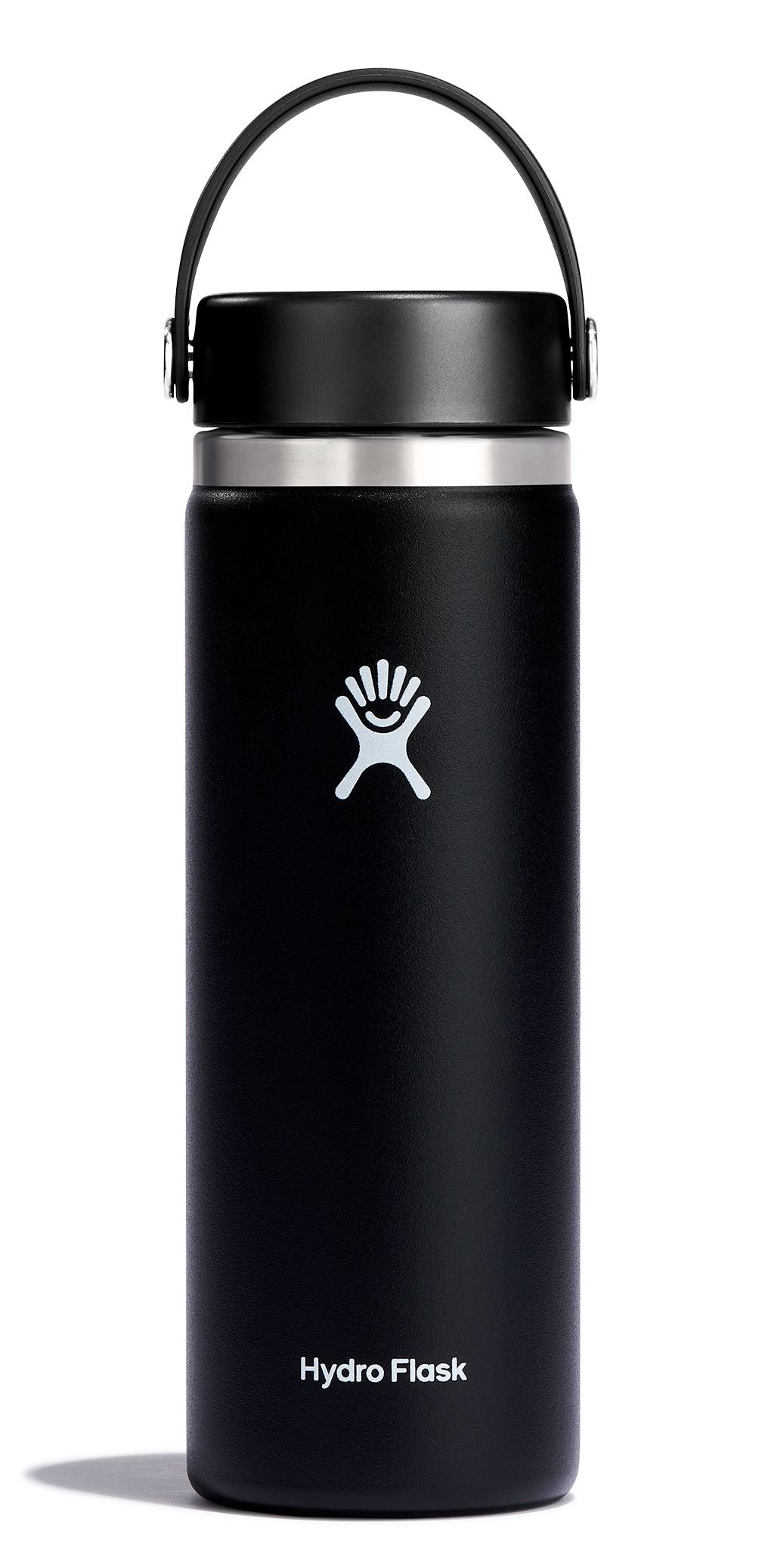 Hydro Flask 20oz (591ml) Wide Mouth Flex Cap Drink Bottle - Black Black 