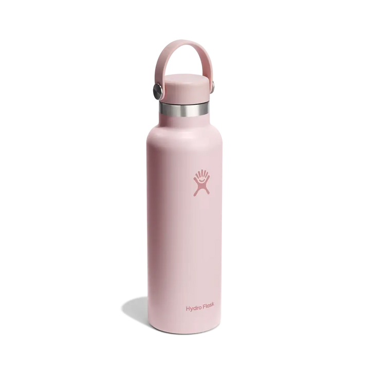 Hydro Flask 21oz (621ml) Standard Flex Straw Cap Drink Bottle -Trillium Pink