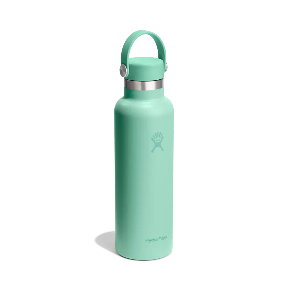 Hydro Flask 21oz (621ml) Standard Flex Straw Cap Drink Bottle - Mermaid Green
