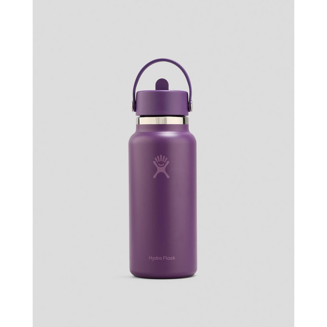 Hydro Flask 32oz (946ml) Wide Flex Cap Drink Bottle - Beachplum Purple 