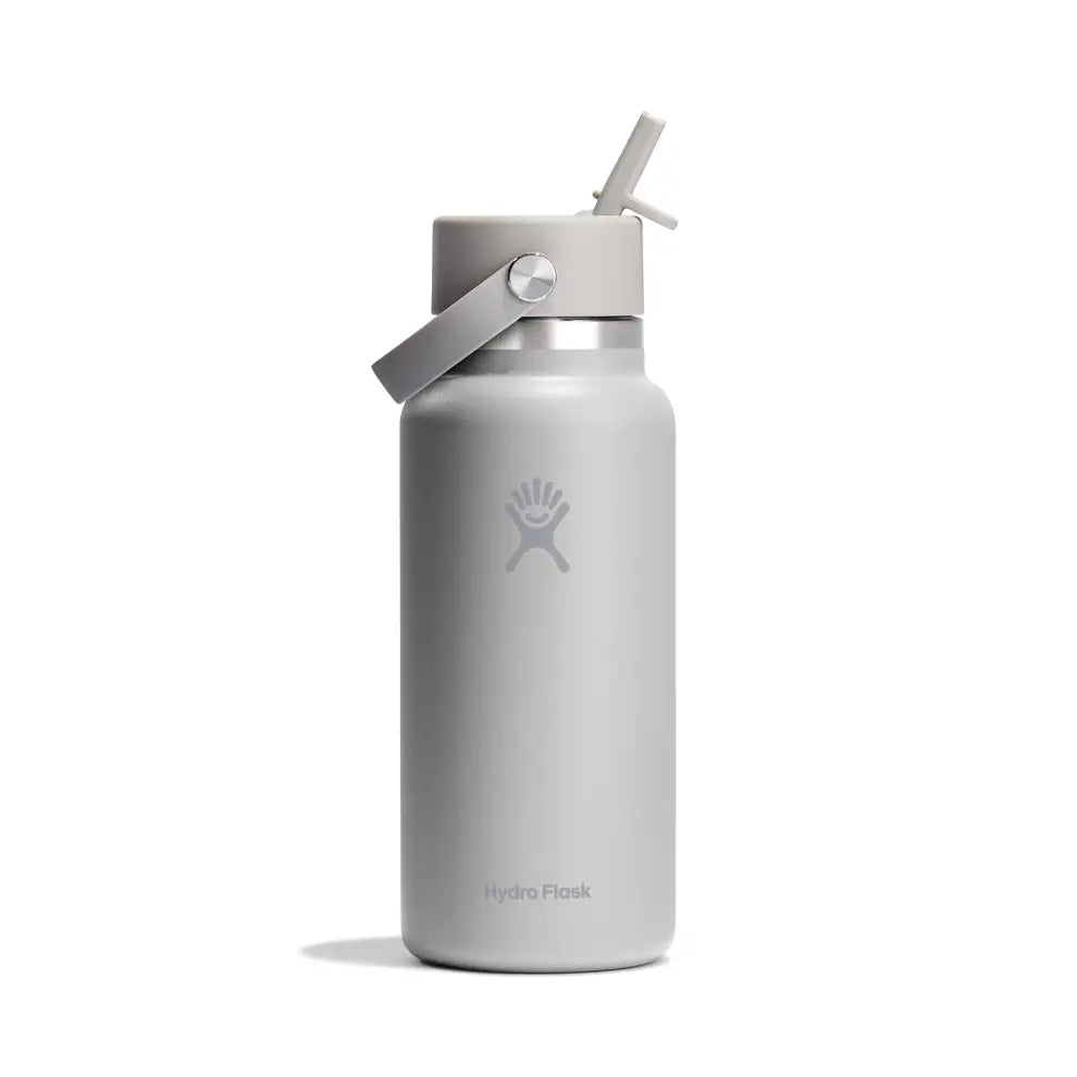 Hydro Flask 32oz (946ml) Wide Flex Straw Cap Drink Bottle - Birch Grey