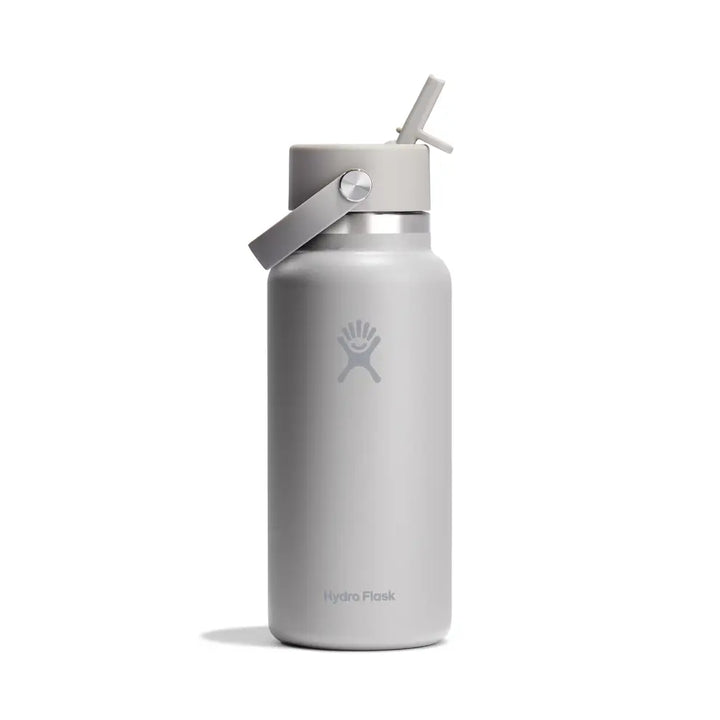 Hydro Flask 32oz (946ml) Wide Flex Straw Cap Drink Bottle - Birch Grey