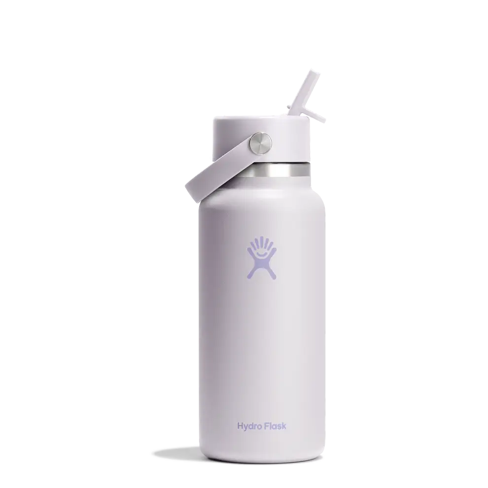 Hydro Flask 32oz (946ml) Wide Flex Straw Cap Drink Bottle - Cloud Pink