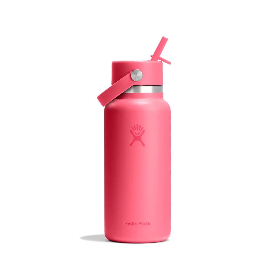 Hydro Flask 32oz (946ml) Wide Flex Straw Cap Drink Bottle - Popstar Pink