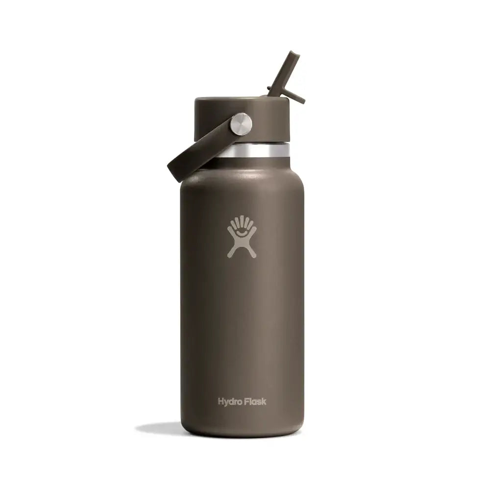 Hydro Flask 32oz (946ml) Wide Flex Straw Cap Drink Bottle - Sandpiper Brown 