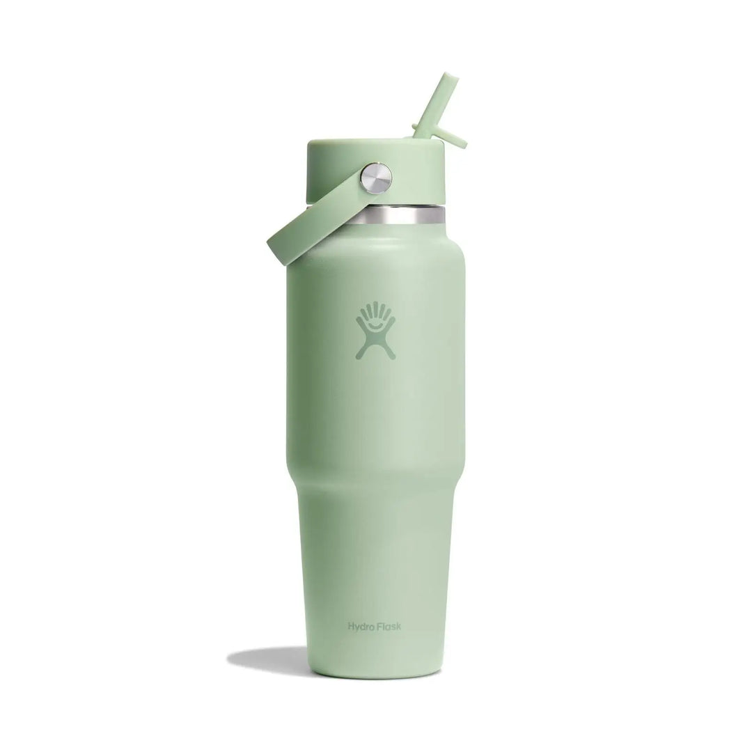 Hydro Flask 32oz (946ml) Wide Flex Straw Travel Bottle Tonal - Aloe 