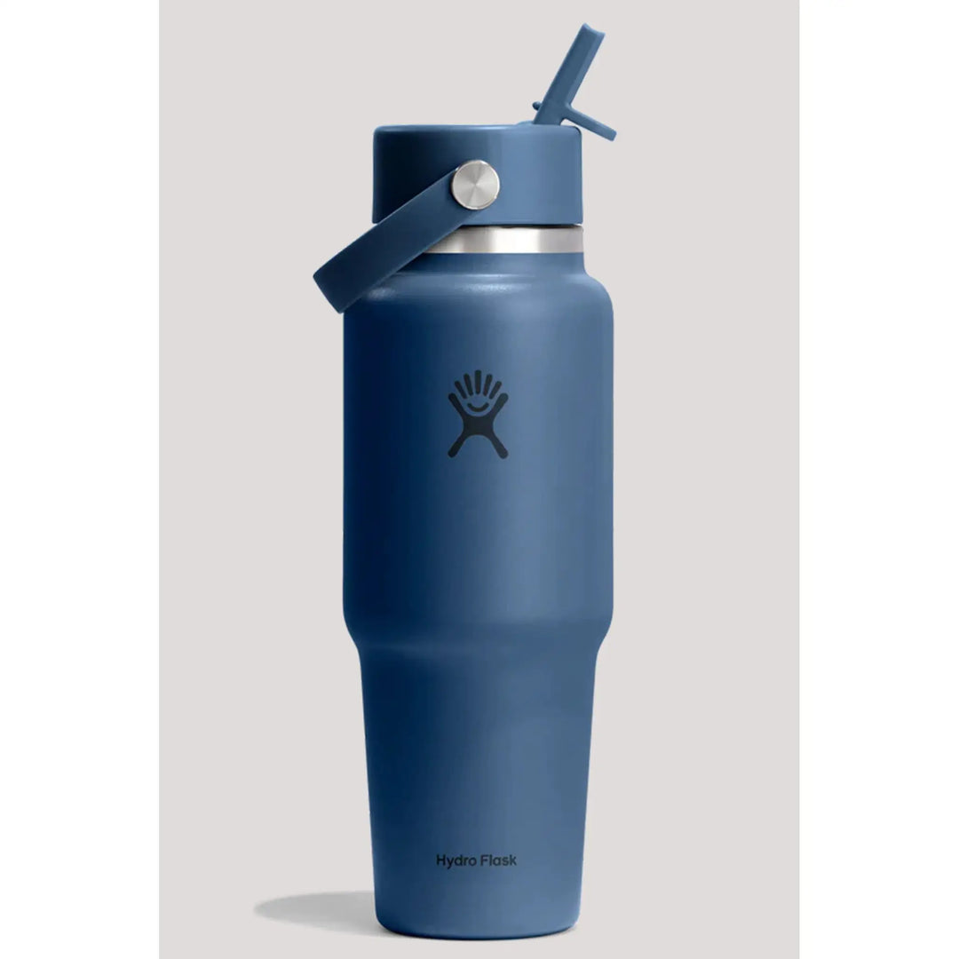 Hydro Flask 32oz (946ml) Wide Flex Straw Travel Bottle Tonal - Harbor Blue