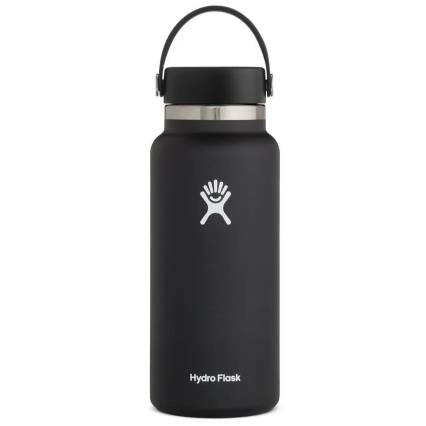 Hydro Flask 946mL Wide Mouth Drink Bottle BLACK 