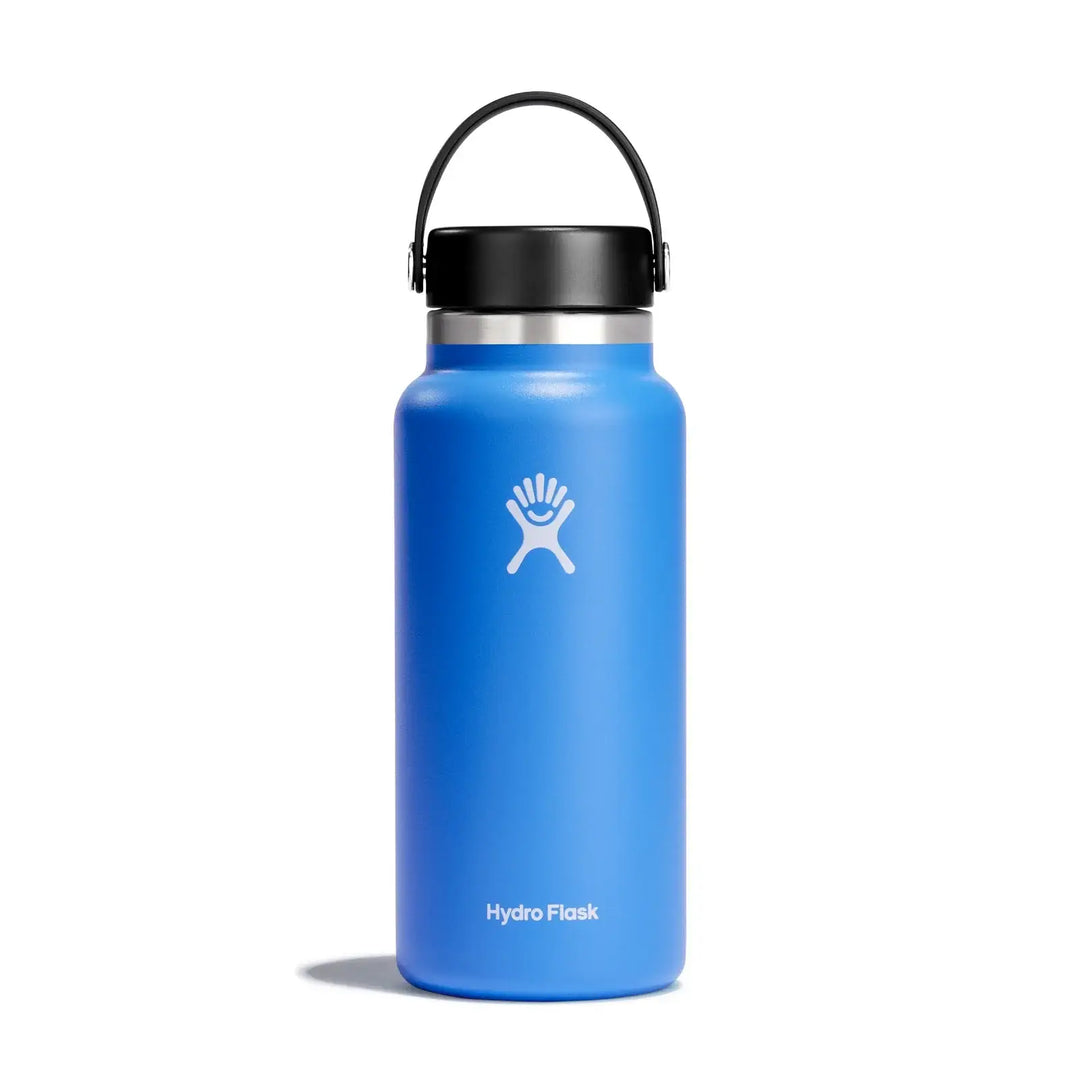Hydro Flask 32oz (946ml) Wide Mouth Drink Bottle - Cascade - AWATER