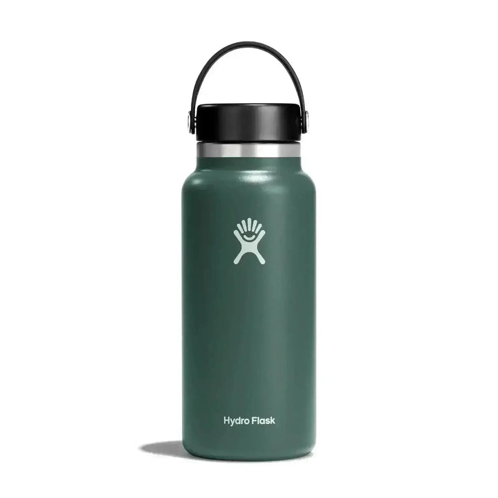 Hydro Flask 32oz (946ml) Wide Mouth Drink Bottle - Fir - AWATER