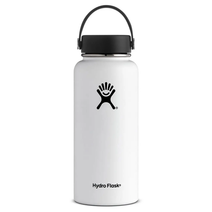 Hydro Flask 946mL Wide Mouth Drink Bottle WHITE 