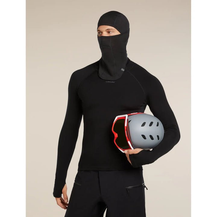 Icebreaker Merino 200 Oasis Balaclava - Black