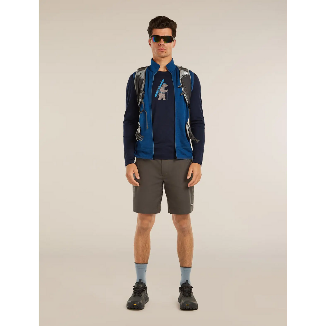 Icebreaker Merino 200 Oasis Long Sleeve Crew Bear Tour