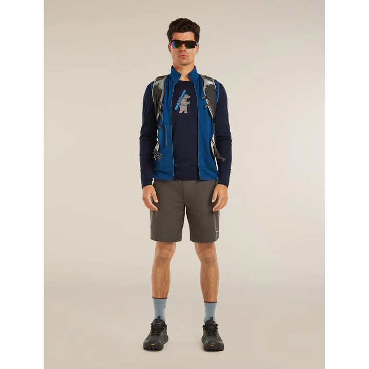 Icebreaker Merino 200 Oasis Long Sleeve Crew Bear Tour