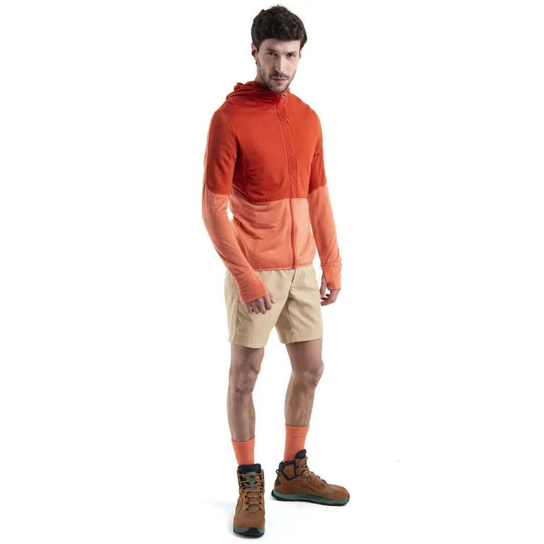Icebreaker Merino 200 RealFleece Descender Long Sleeve Zip Hoodie 