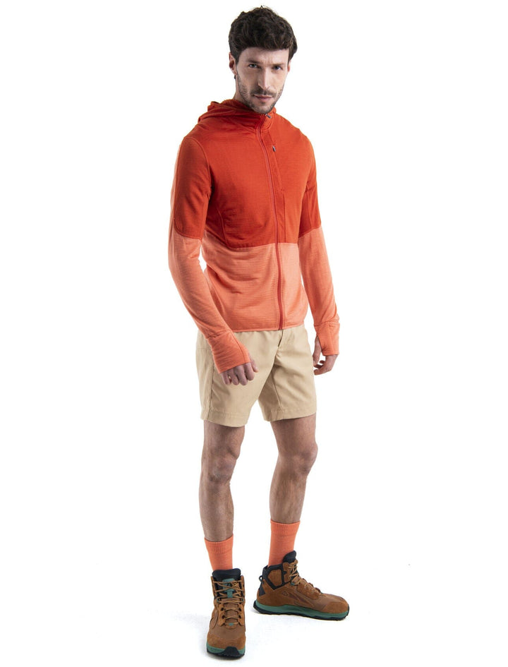 Icebreaker Merino 200 RealFleece Descender Long Sleeve Zip Hoodie 