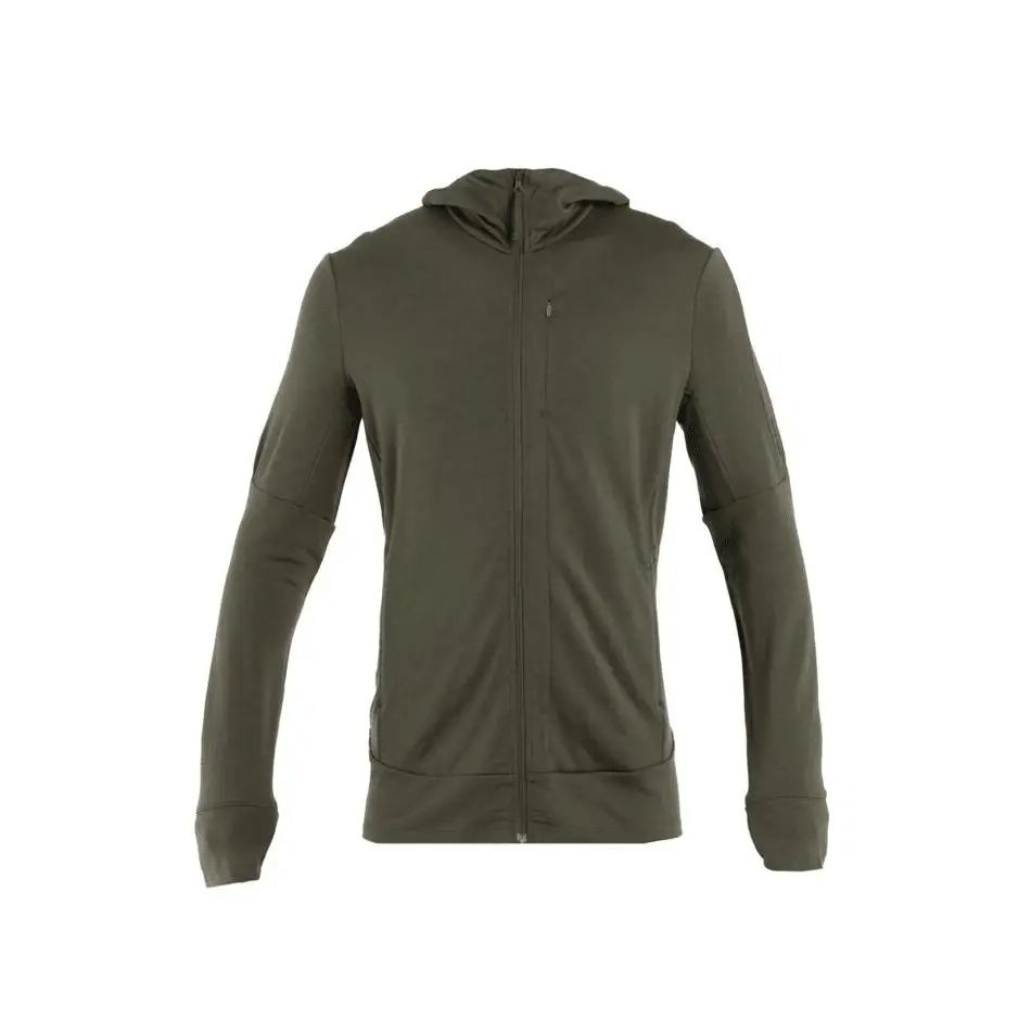 Icebreaker Merino 260 Quantum IV Long Sleeve Zip Hoodie Loden S 