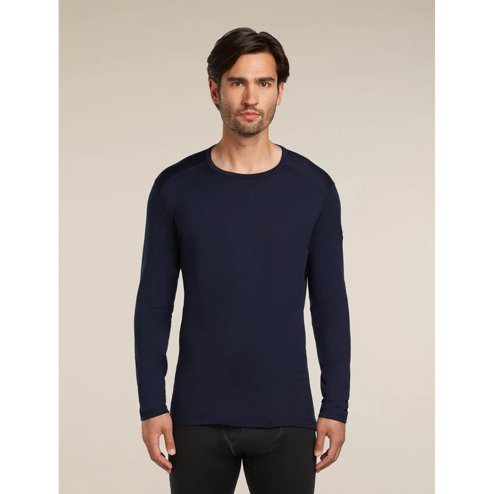 Icebreaker Merino 260 Tech Long Sleeve Crew - Midnight Navy / S