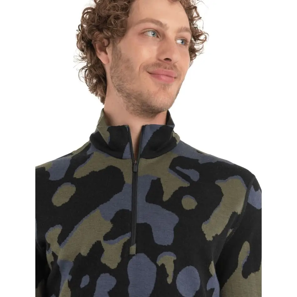 Icebreaker Merino 260 Vertex Long Sleeve Half Zip Natural Shades 
