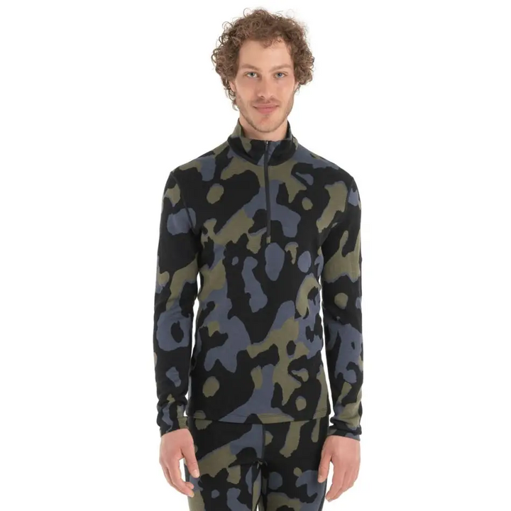 Icebreaker Merino 260 Vertex Long Sleeve Half Zip Natural Shades 