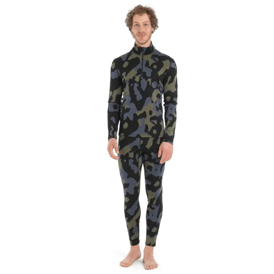 Icebreaker Merino 260 Vertex Long Sleeve Half Zip Natural Shades 