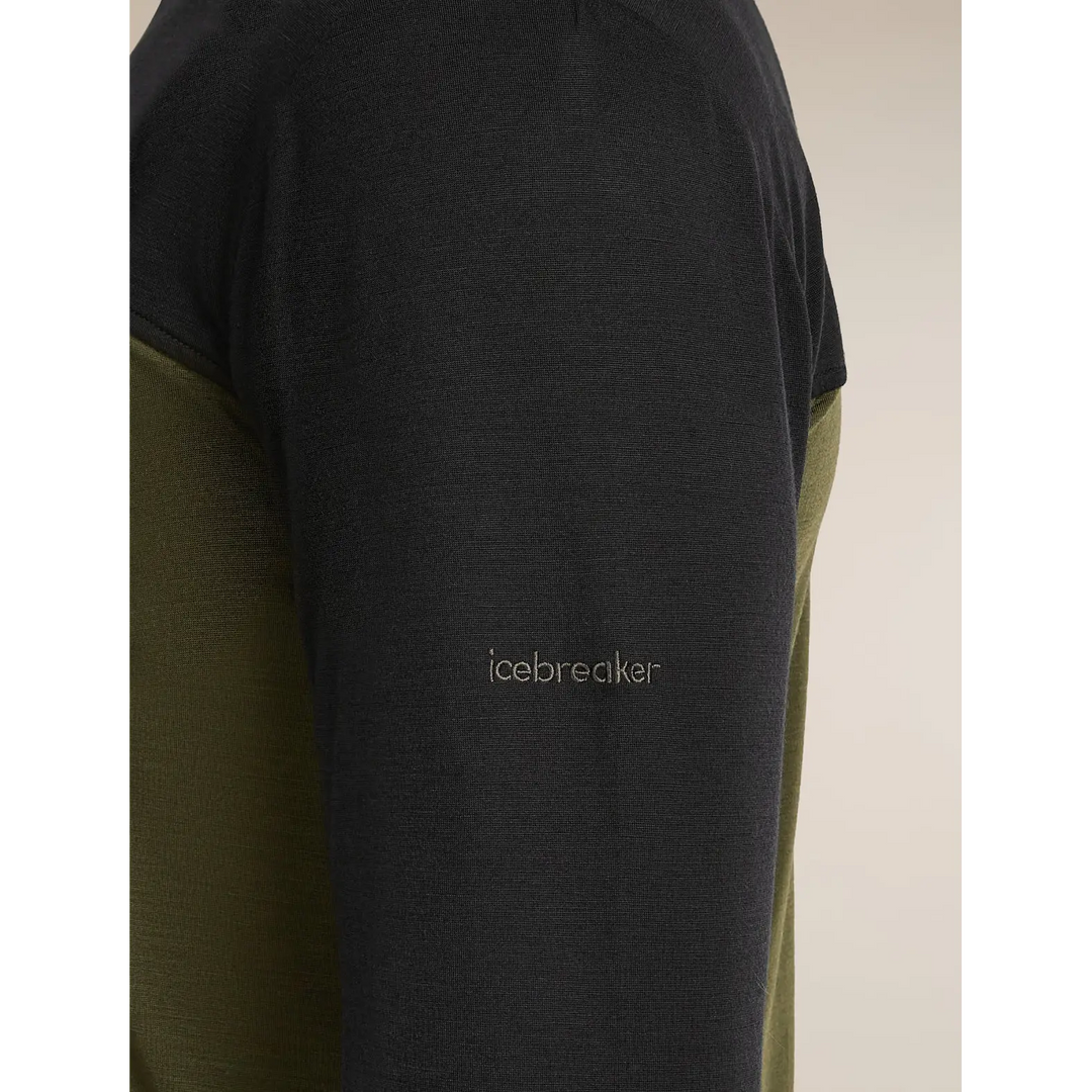 Icebreaker Merino Blend 125 Cool-Lite Sphere Long Sleeve T-Shirt Colour Block
