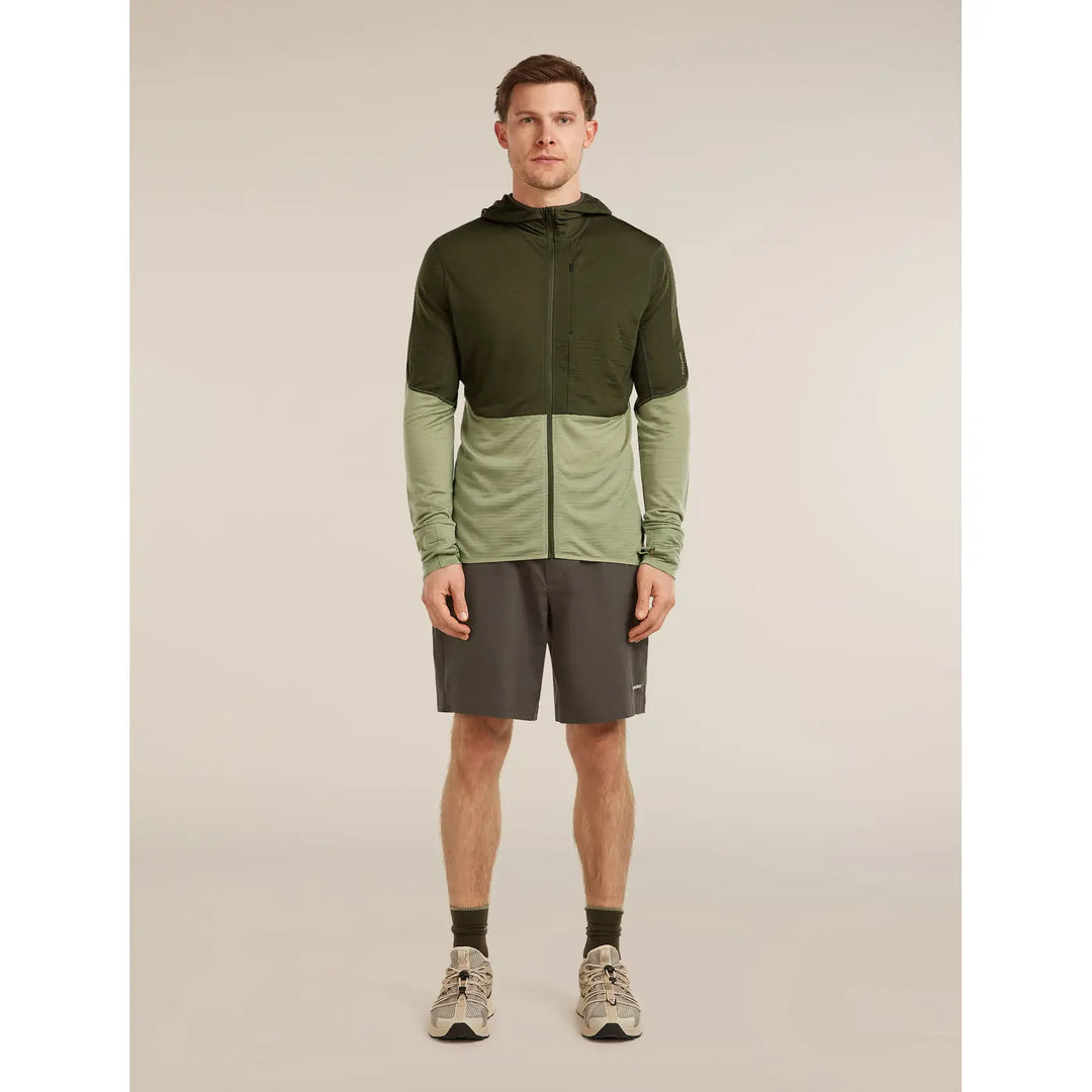 Icebreaker Merino Blend 200 RealFleece Descender Long Sleeve Zip Hoodie